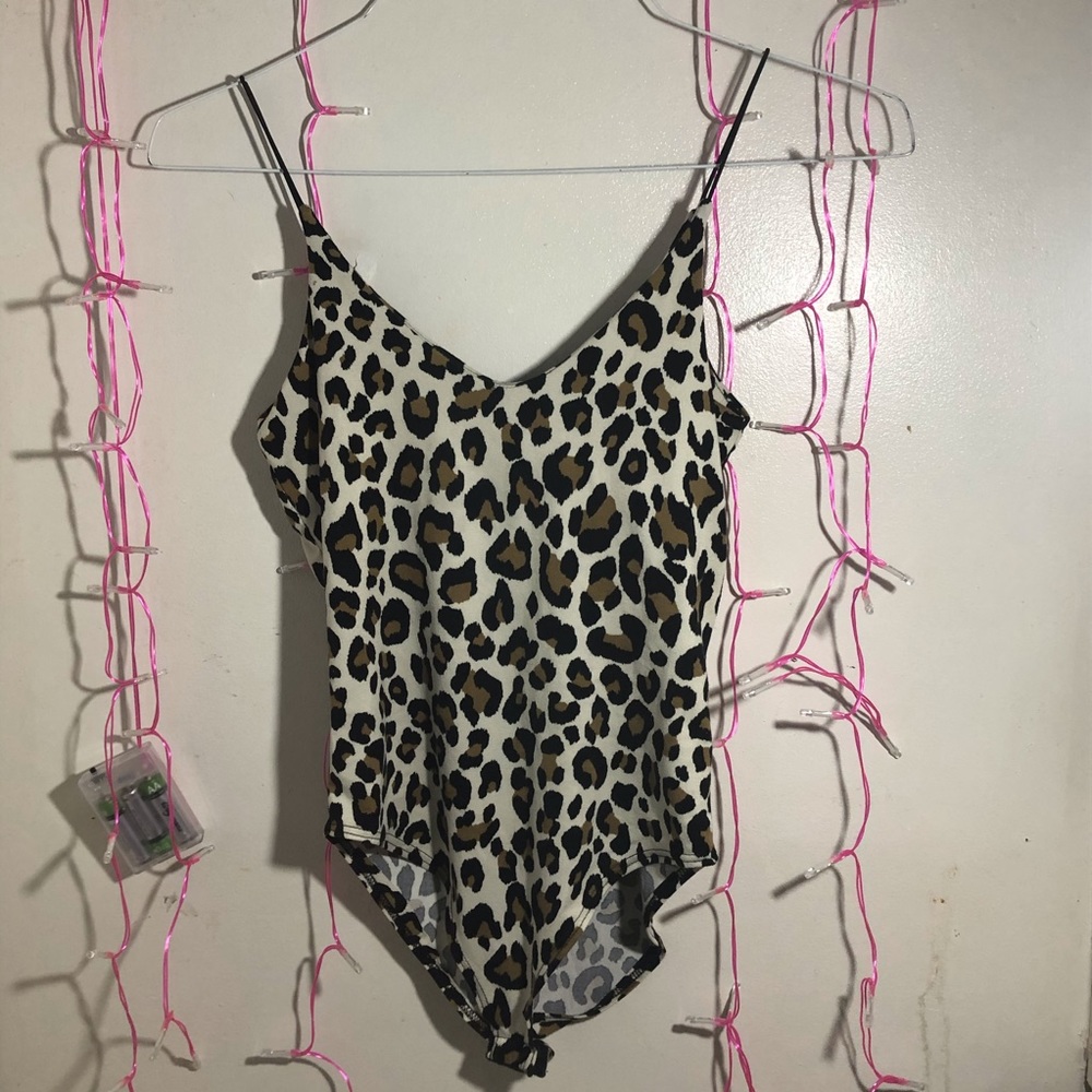 Cheetah print bodysuit!